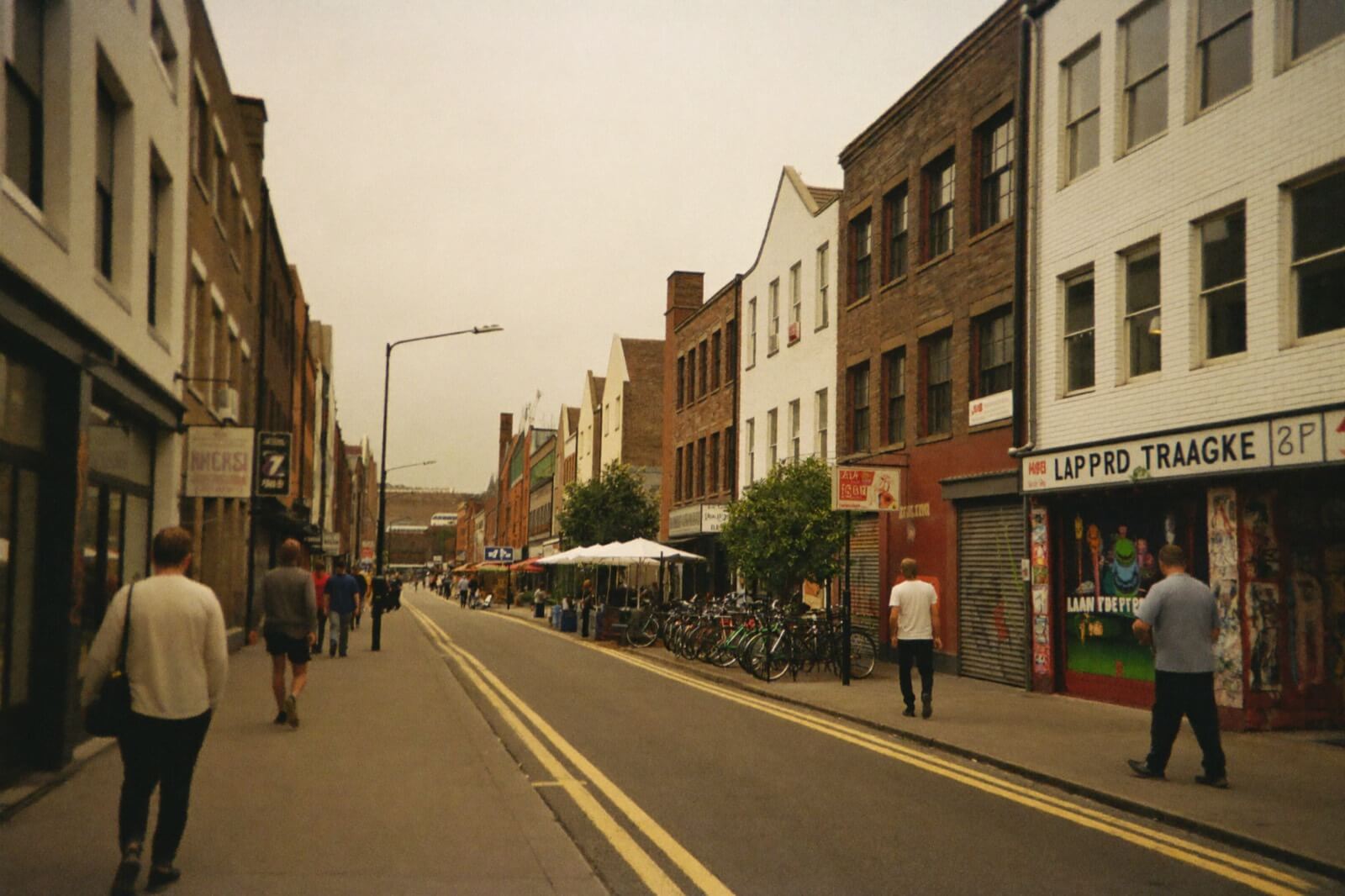Converted red-brick warehouses, independent cafes and street art in Liverpool Baltic Triangle