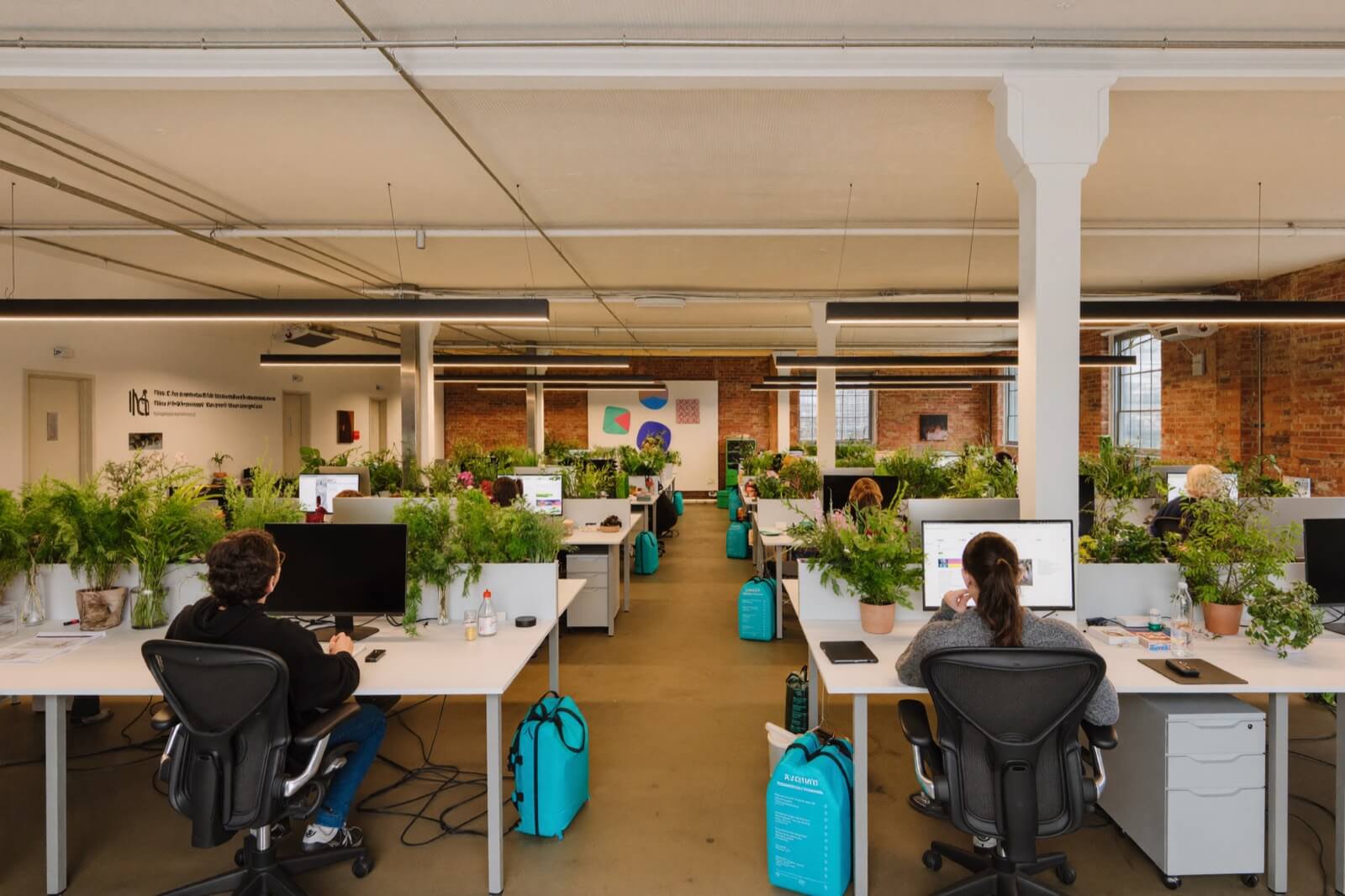 The Happydance team gathered for a quarterly hack day in the Aughton office